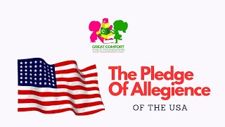 Pledge of Allegiance Perfect for kids and families [upl. by Egamlat]