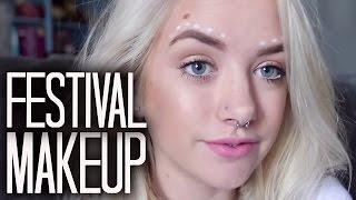 A Festival Makeup Look  Maddi Bragg [upl. by Rolando]