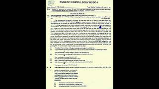 FBISE HSSC1 English Compulsory 2nd Annual Exam Paper 2024 Federal Board exam fbise 20242 [upl. by Aihtenyc]