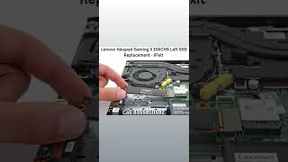 Lenovo Ideapad Gaming 3 15ACH6 Left SSD Replacement  iFixit [upl. by Ert685]