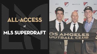 AllAccess at LAFCs First MLS SuperDraft [upl. by Fari]