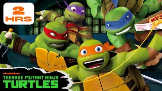 2 HOURS of the BEST Moments with the Ninja Turtles 🐢  TMNT [upl. by Dinan]