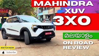 MAHINDRA XUV 3XO MALAYALAM REVIEW  WHEELS AND SPINS [upl. by Clifton549]