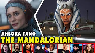 Reactors Reaction To Ahsoka Tano NameDrop On The Mandalorian Season 2 Episode 3  Mixed Reactions [upl. by Airbas572]