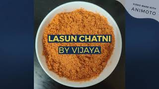 Lasun Chutney Recipe [upl. by Hagen]