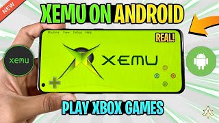 XEMU on Android PlayEmulate XBOX in Android  Gameplay amp Review [upl. by Llahsram]