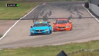 2016 STCC Round 3  Anderstorp Raceway  Race 1 [upl. by Areik]