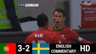 Portugal vs Sweden 32 World Cup 2014 PlayOff  All Goals amp Extended Highlights 19112013 HD [upl. by Alis1]