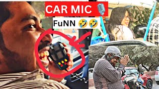 CAR MIC SIREN🎙️🚨📢 in New Baleno modified llFunny NANA patekar🤣Delhi Roads fun funny baleno2022 [upl. by Irpac]