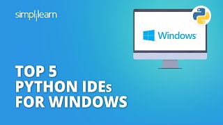 Top 5 Python IDEs For Windows  Best Python IDEs  Python IDEs For Beginners  Shorts  Simplilearn [upl. by Htez]