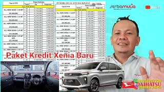 PAKET KREDIT DAIHATSU XENIA TERBARU 2022 [upl. by Sucramal]