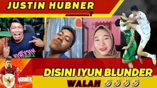 JUSTIN HUBNER Vs IYUN BLUNDER reaction MASIYUN LIVE CIWI CIWI [upl. by Mizuki]