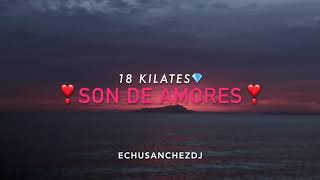 Son De Amores Remix  18 Kilates  EchuSanchezDj [upl. by Kati]