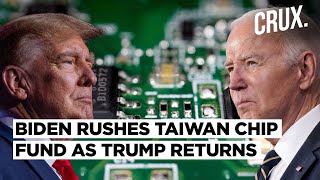 Biden Finalises 66b CHIPS Award For TSMC As Trump Threatens Tariffs China Warns US On Lai Transit [upl. by Cleti419]