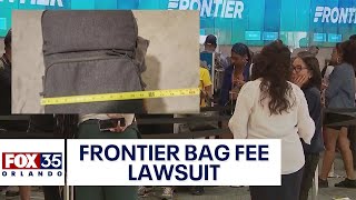 100M Frontier Airlines lawsuit over bag fee [upl. by Maddy]