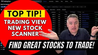 How To Scan For Stocks Using Trading Views NEW STOCK SCREENER TOP TIP [upl. by Chapen]