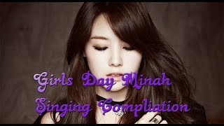 Girls Day Minah Singing Compliation [upl. by Lidah]