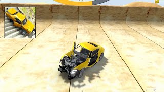 Car Crash Driving Test Game 3D  Gameplay Video [upl. by Balthasar]