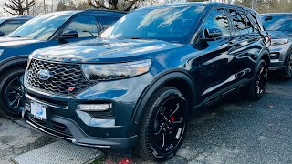 This 2022 Ford Explorer ST Is a High Performance Family SUV [upl. by Sire]