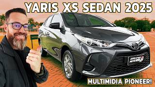 YARIS XS 2025  Sedan Com Bom Espaço e Preço Competitivo [upl. by Firehs]