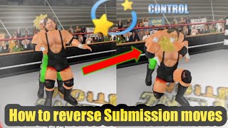 How to reverse Submission moves in Wrestling Empire  Gameplay [upl. by Merline]