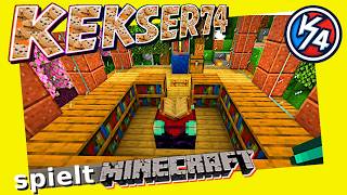 WIR REPARIEREN DIE SPITZHACKE  Kekser74 spielt Minecraft  490 [upl. by Wilow891]