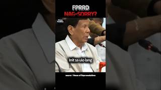 FPRRD NAGSORRY Duterte EJK QuadCom [upl. by Danell405]