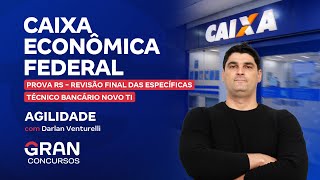 Concurso Caixa RS  Revisão Final Técnico Bancário Novo TI  Agilidade [upl. by Aehsan267]