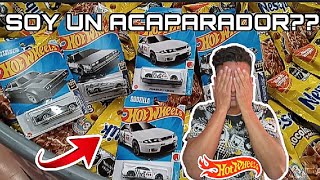 SOY UN ACAPARADOR DE HOT WHEELScaceriadehotwheelsnissangodzilladiecasthotwheels [upl. by Parlin]