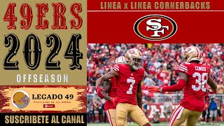 Línea por Línea San Francisco 49ERS 2024 Cornerbacks [upl. by Leitao407]