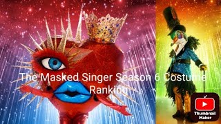 The Masked Singer Season 6 All Costumes Ranked [upl. by Eikcor]