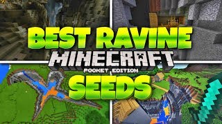 Epic Ravine SEEDS for Minecraft 12  MCPE 12 BEST Ravines Seeds Minecraft PE 12 [upl. by Aracahs]