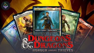 Dungeons and Dragons Honor Among Thieves Spoiled MTG Secret Lair Cards [upl. by Gnak29]