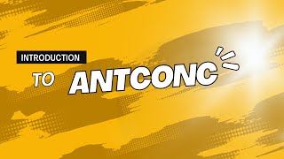 Introduction to AntConc [upl. by Ecire557]