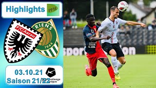 Highlights FC Aarau vs SC Kriens 031021 [upl. by Noland]