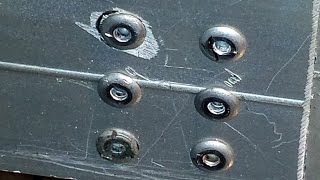 Three ways to remove the rivets [upl. by Aube]