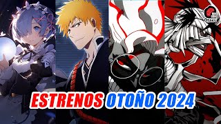 🤩 ESTRENOS ANIME TEMPORADA OTOÑO 2024 y donde verlos  Rincón Otaku [upl. by Glass836]