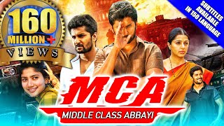 MCA Middle Class Abbayi 2018 New Released Hindi Dubbed Movie  Nani Sai Pallavi Bhumika Chawla [upl. by Burnaby]