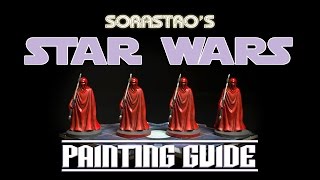 Star Wars Imperial Assault Painting Guide Ep4 Royal Guards [upl. by Dulciana391]