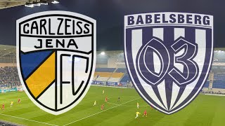 FC Carl Zeiss Jena vs Babelsberg 03  Stadionvlog  nächste Heimpleite für den FCC [upl. by Fred]