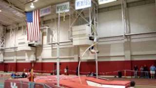 Jason Colwick  Pole Vault  562m 185quot Jan 15 2010 [upl. by Rotberg]