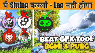 Best GFX Tool For BGMI 💯✅ GFX Tool For PUBG Mobile  Best GfX Tool Setting For BGMI  Lag Fix 💯 🫣😱 [upl. by Mays]