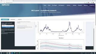 MCCrystal freeaccess calculator of the crystallinity index ofMCC from Raman spectral data [upl. by Brocky122]