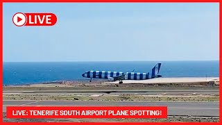 🔴LIVE Tenerife South Airport Arrivals amp Departures ✈️ [upl. by Eladnek779]