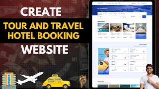 How to Make Tours Travels amp Hotel Booking Website Portal For b2b and b2c [upl. by Atsok69]