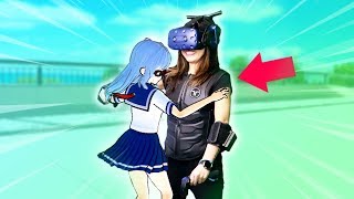 I Can Feel Her Hug Me With This Haptic VR Suit [upl. by Adnoral]