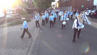 Schützenfest 2019 Musik in Wevelinghoven 3  3 Das Tambourcorps Frisch Auf KapellenErft 1907 [upl. by Graehme]