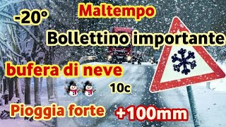 Meteo Italia  Domani giovedì 21 novembre 2024 in queste città italiane cadranno neve e vento [upl. by Amling]