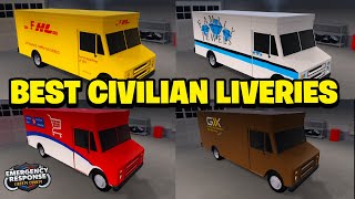 The BEST CIVILIAN JOB LIVERIES In ERLC [upl. by Giles]