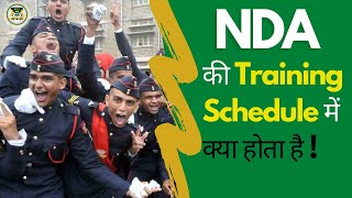 NDA  National Defence Academy  की Training Schedule में क्या होता है [upl. by Naniac]